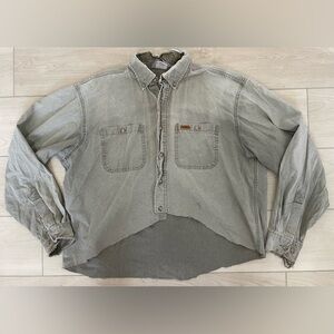 Carhartt Cropped Button Down Shirt